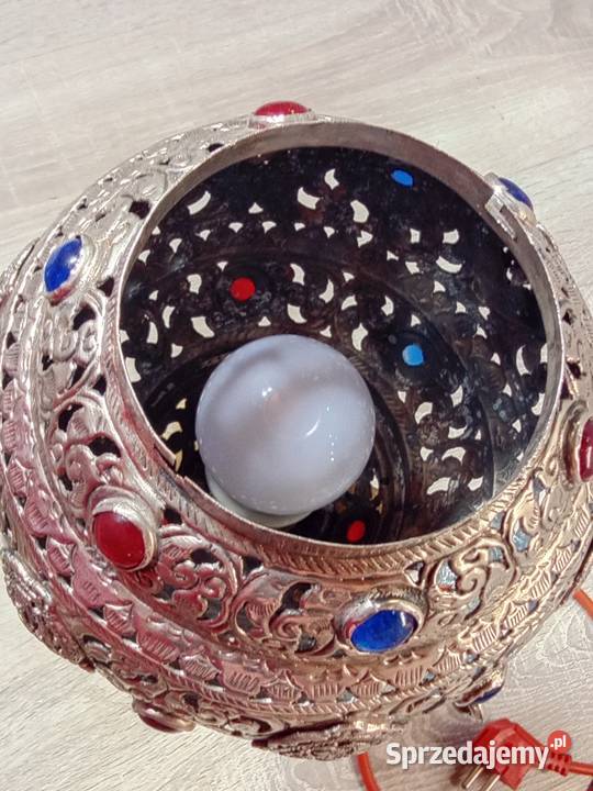 Stara lampa w stylu orientalnym Świdnica