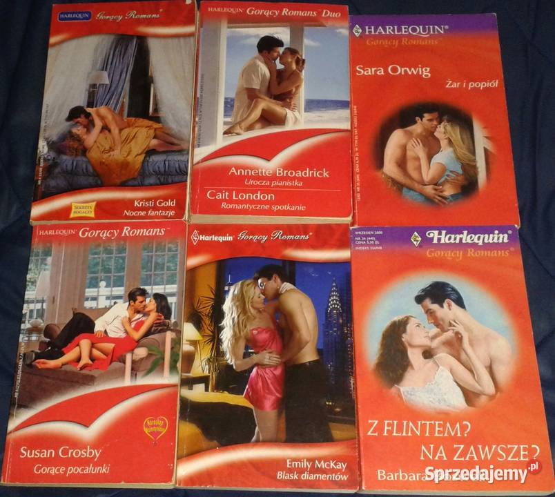 Harlequin Książki romanse 43 części Rok wydania 1993