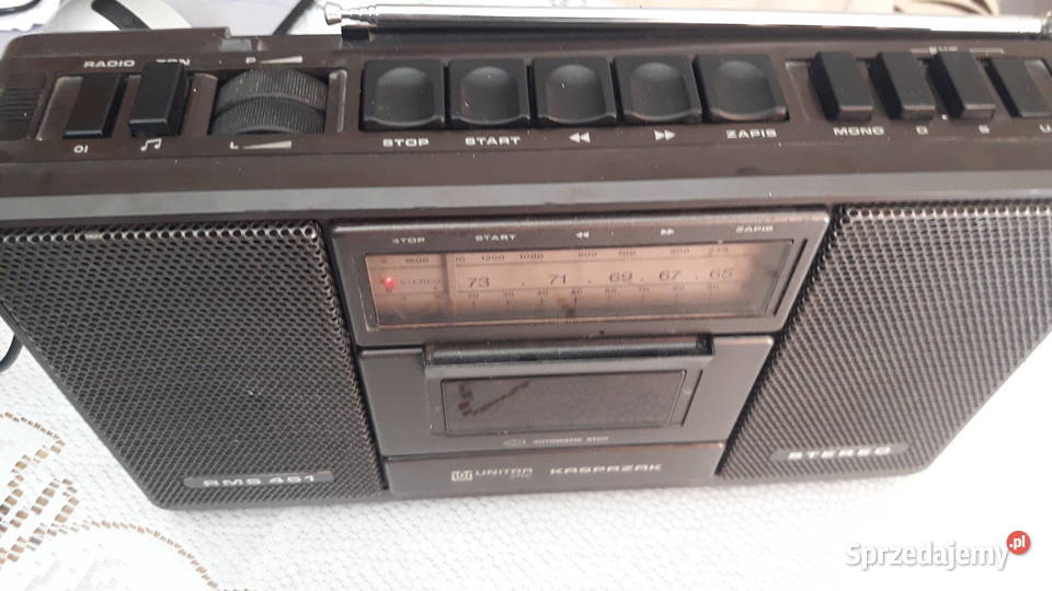 Radiomagnetofon RMS 451 Kasprzak Warszawa sprzedam