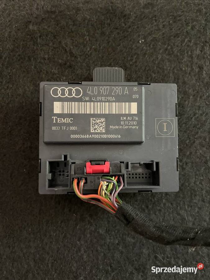Audi Q7 Moduł kontroli comfortu sterownik drzwi osobowe łódzkie Tomaszów Mazowiecki