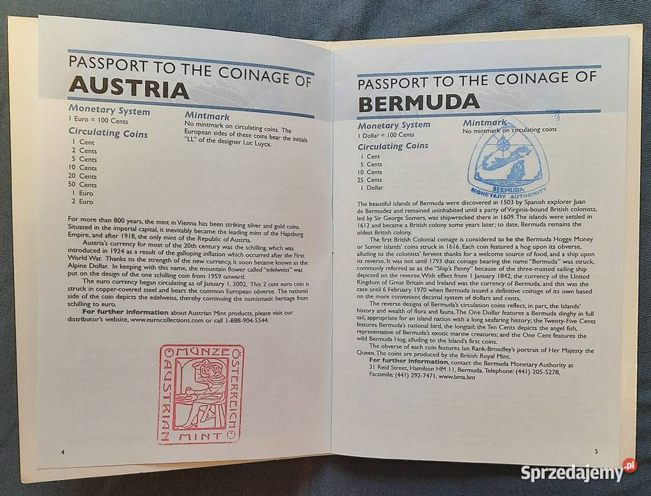 Zestaw Monet Świat I Gliwice