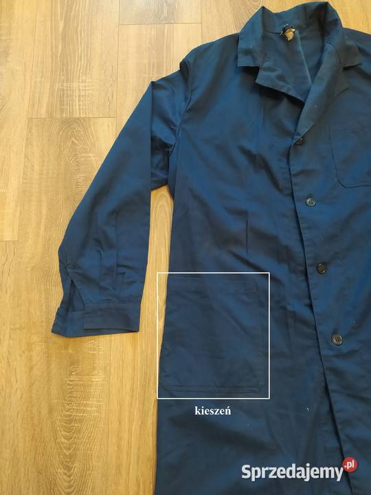 Fartuch męski ciemny niebieski Hajnówka