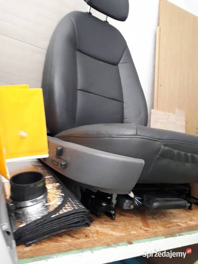 Fotel pasażera Saab 95 Aero skóra grzanie fotele, kanapy Sława