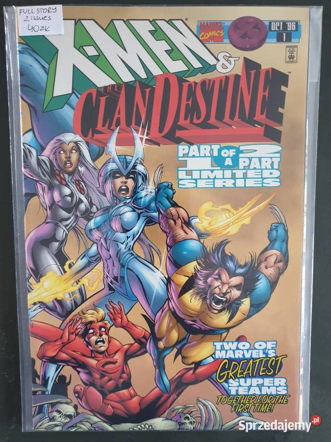 XMen The Clan Destine 2 komiksy Marvel USA 1996