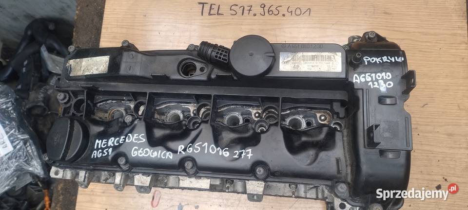 MERCEDES W204 W212 22CDI głowica R651016 pokrywa osobowe Kielce
