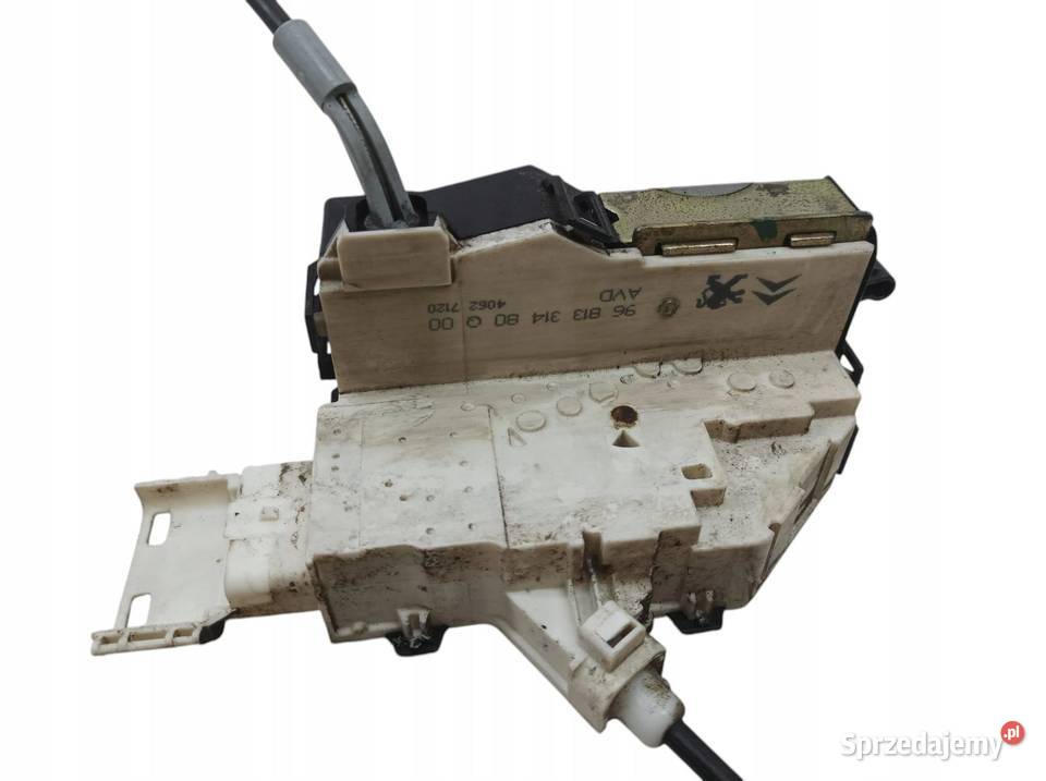 ZAMEK DRZWI PRAWY PRZÓD 9681331480 Citroen C4 I