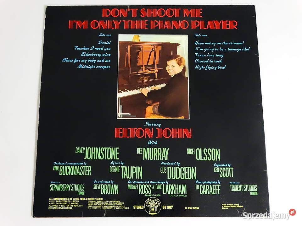 Elton John Dont Shoot Me Im Only The Piano lubelskie Biłgoraj sprzedam