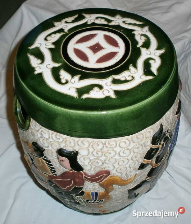 Duża Waza Kwietnik Ceramiczny Siedzisko Gliniane Kraków