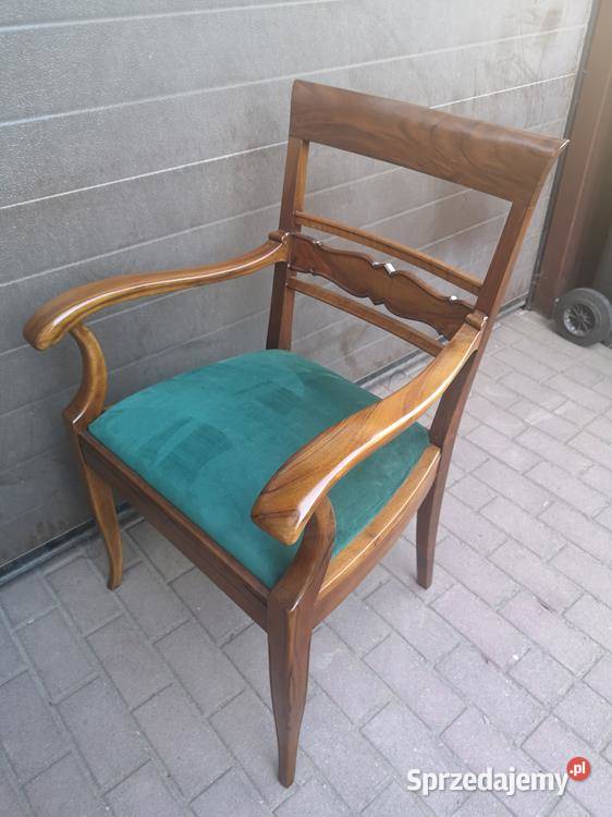 Stary Fotel Krzesło ARTDECO Gabinetowy Antyk wielkopolskie Swarzędz