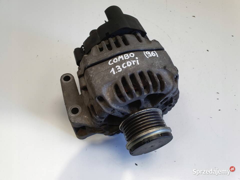Opel Combo C 13 CDTI ALTERNATOR 13117279YQ valeo Układ elektryczny silnika Janów