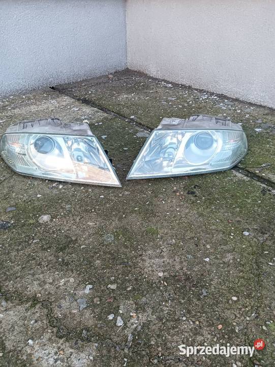 Lampy Octavia II xenon kompletne oryginalne EU Poniec