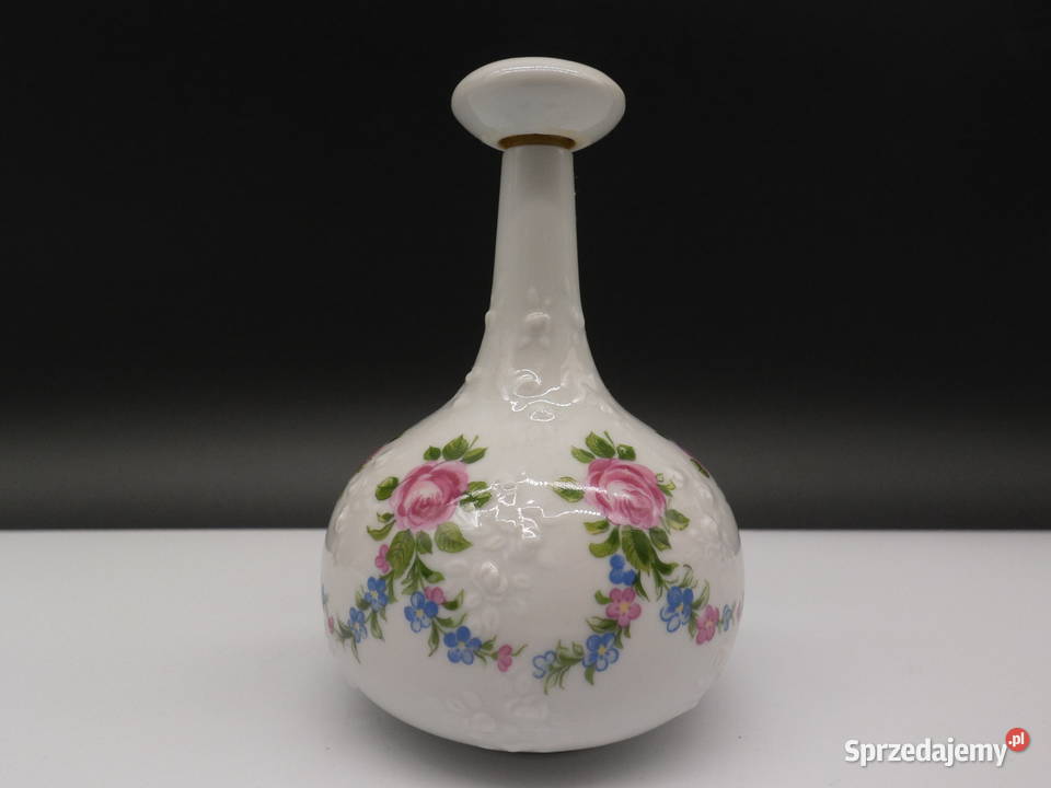 Porcelanowy WALLENDORF 1764 Perfumy Wazonik Raszków
