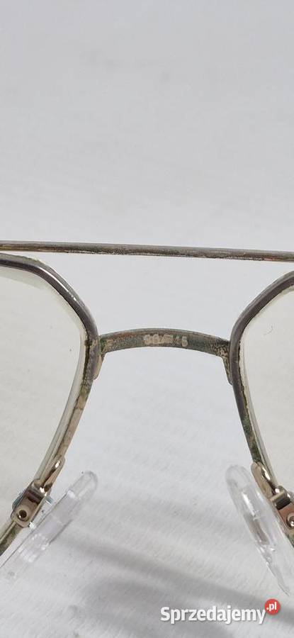 Okulary METZLER Vintage Kultowe Aviatory Made in Biłgoraj