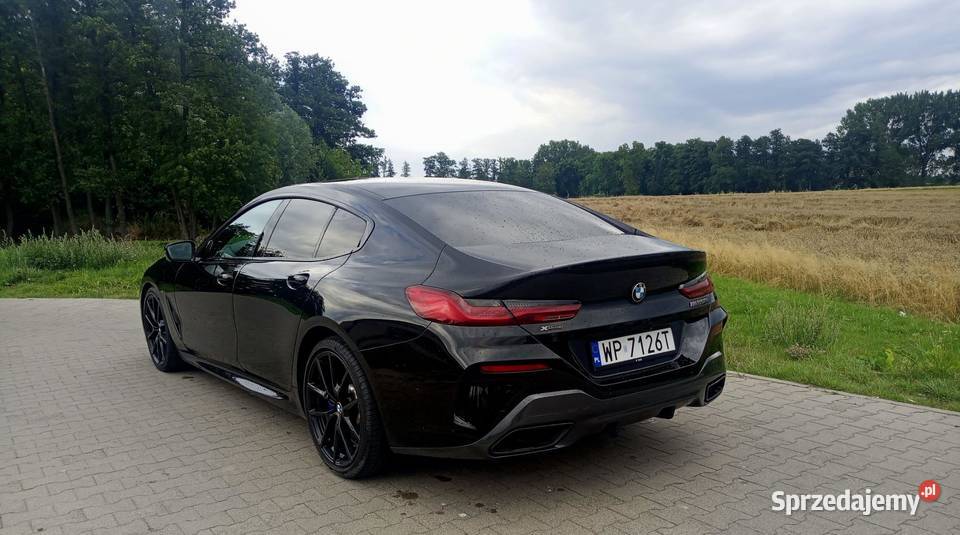 Piękna czarna perełka BMW M850I XDRIVE produkcji Bielsk