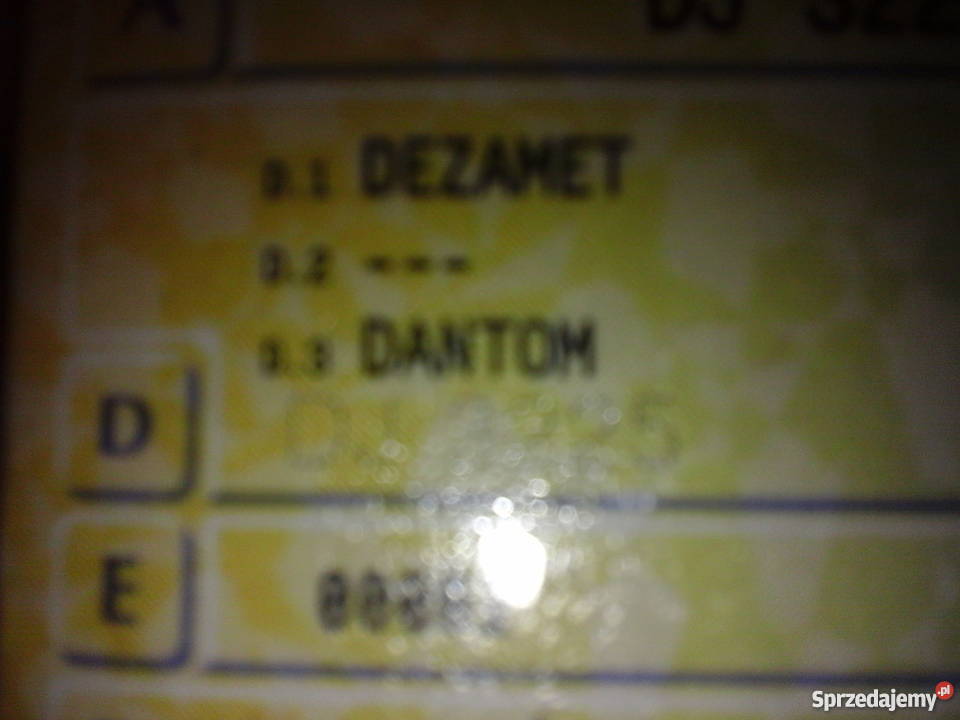 Dezamet Dantom GFX 50 UNIKAT ramy 0001 Boguszów-Gorce