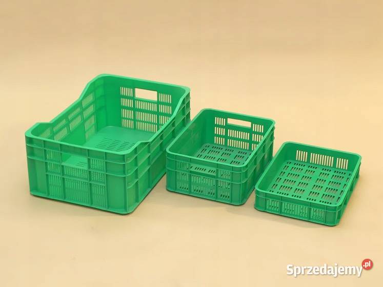 Skrzynka plastikowa na owoce i warzywa 40x30x85 Barczewo sprzedam