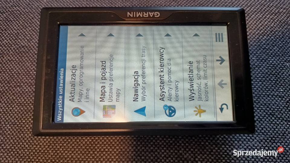 Garmin 5S z doźyw aktualizacją korki radary dolnośląskie Zgorzelec
