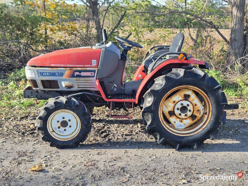Traktorek traktor YANMAR F220D 22 44 Wspomaganie