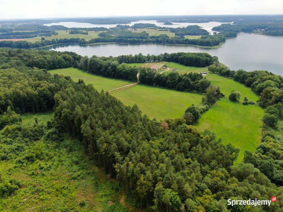 Działka 33 ha z własną linią brzegową j Narie Ponary