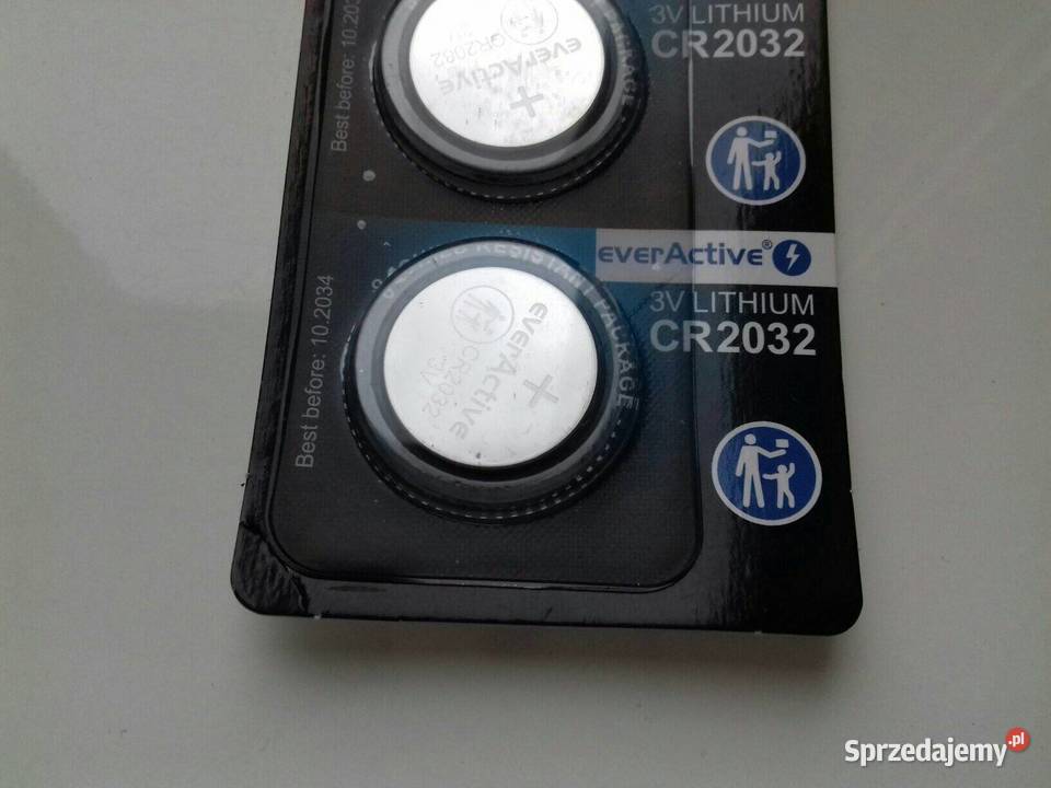 Bateria pastylkowa CR2032 EverActive Lithium 3V Bydgoszcz
