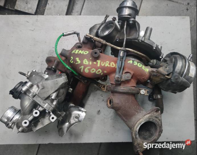 Turbosprężarka Renault 23 DCI Biturbo