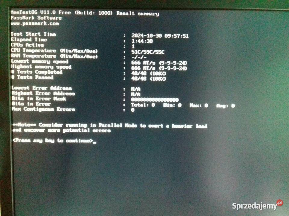 Kingston DDR3 2GB PC310600 SODIMM 15V 1333MHz DDR3 Bydgoszcz