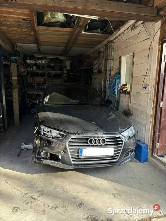 Audi A4 20 TDI 190 STronic SLine 2016 r Panoram Bystra Podhalańska