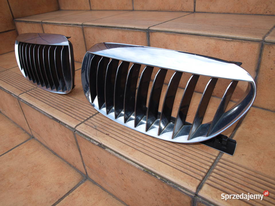 BMW 6 E63 E64 grill chrom atrapa przód 2004 Atrapy Kalisz