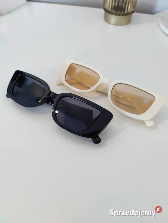 Vintage minimalistyczne okulary Filtr UV-400 kat. 0