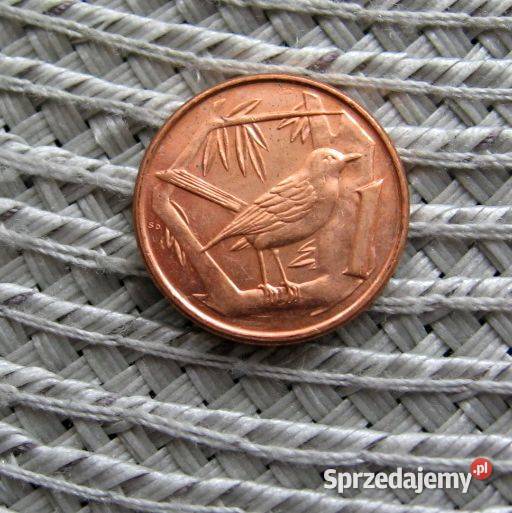 Kajmany 1 Cent 2005r Antyki, Sztuka, Kolekcje wielkopolskie Kalisz sprzedam