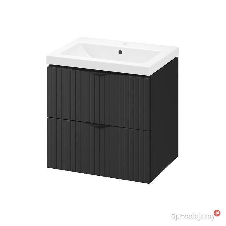 Cersanit Zestaw Tirso szafka 60 cersanit czarna