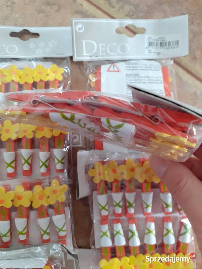 ozdobne klamerki drewniane pomorskie Gdańsk sprzedam