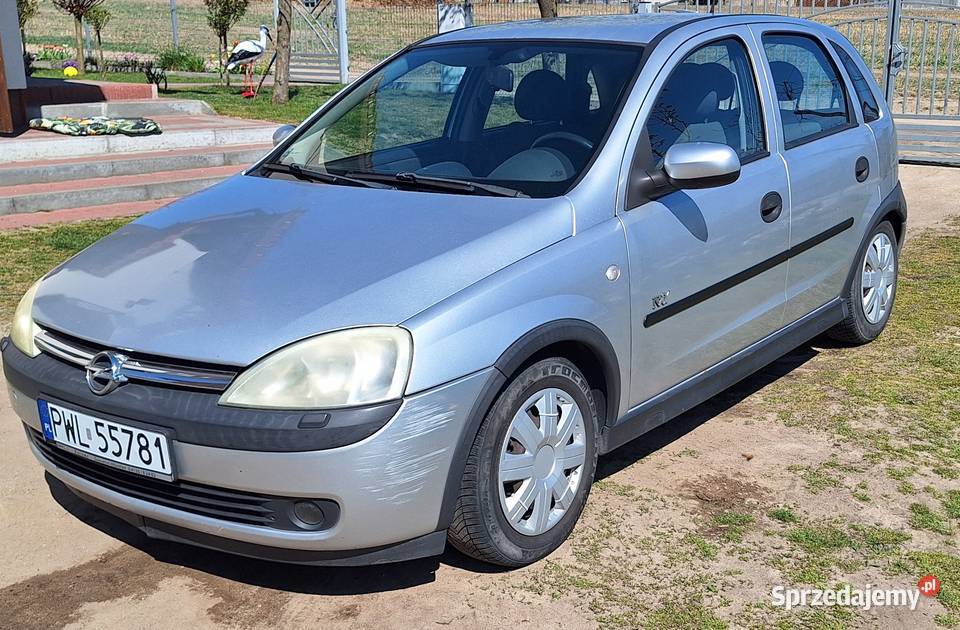 Opel Corsa C z 2003r 12 16V LPG nieuszkodzony Przemęt