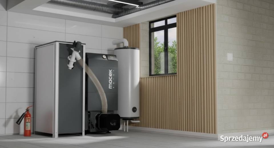 Kocioł na pellet Mocek 16kW drewno piec na Kotły i Piece CO Lidzbark sprzedam