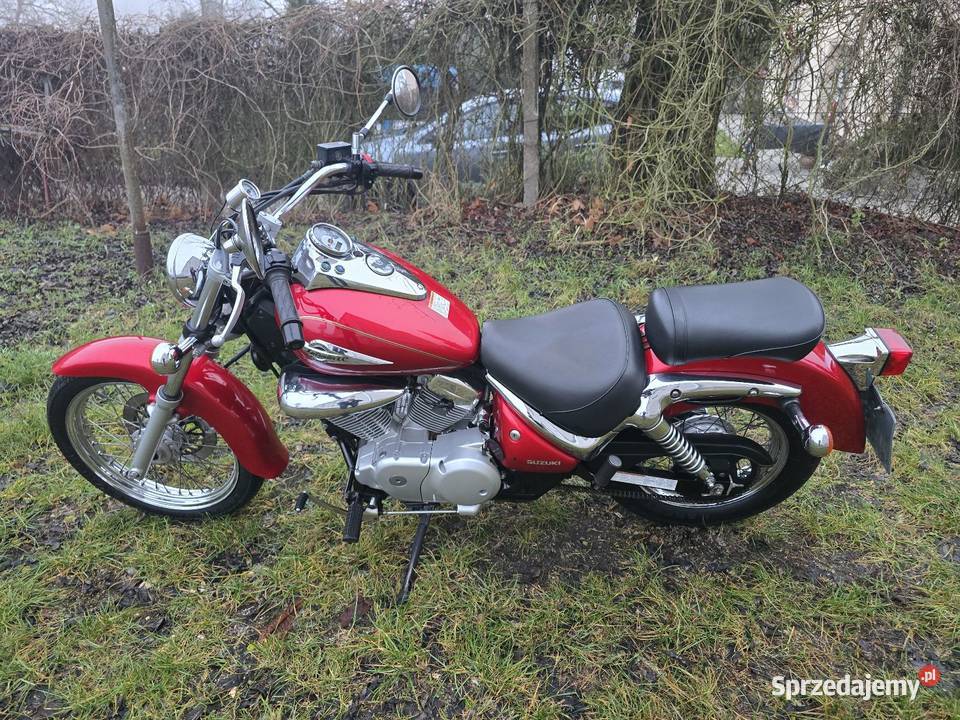 Suzuki Intruder 125 V2 z Niemiec na katB Gorzów Wielkopolski