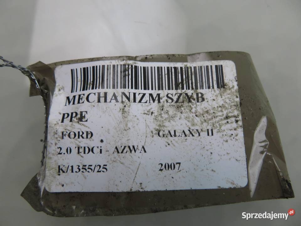 PODNOŚNIK SZYBY PRAWY PRZEDNI FORD GALAXY II sprzedam