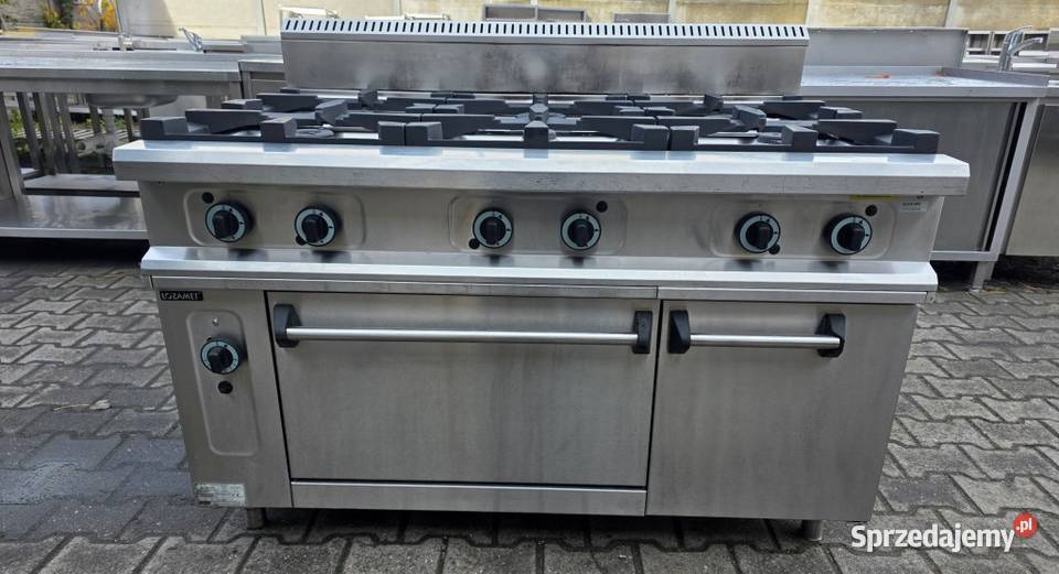 Kuchnia Gazowa 6 Palnikowa Z Piekarnikiem Nowe Skalmierzyce sprzedam