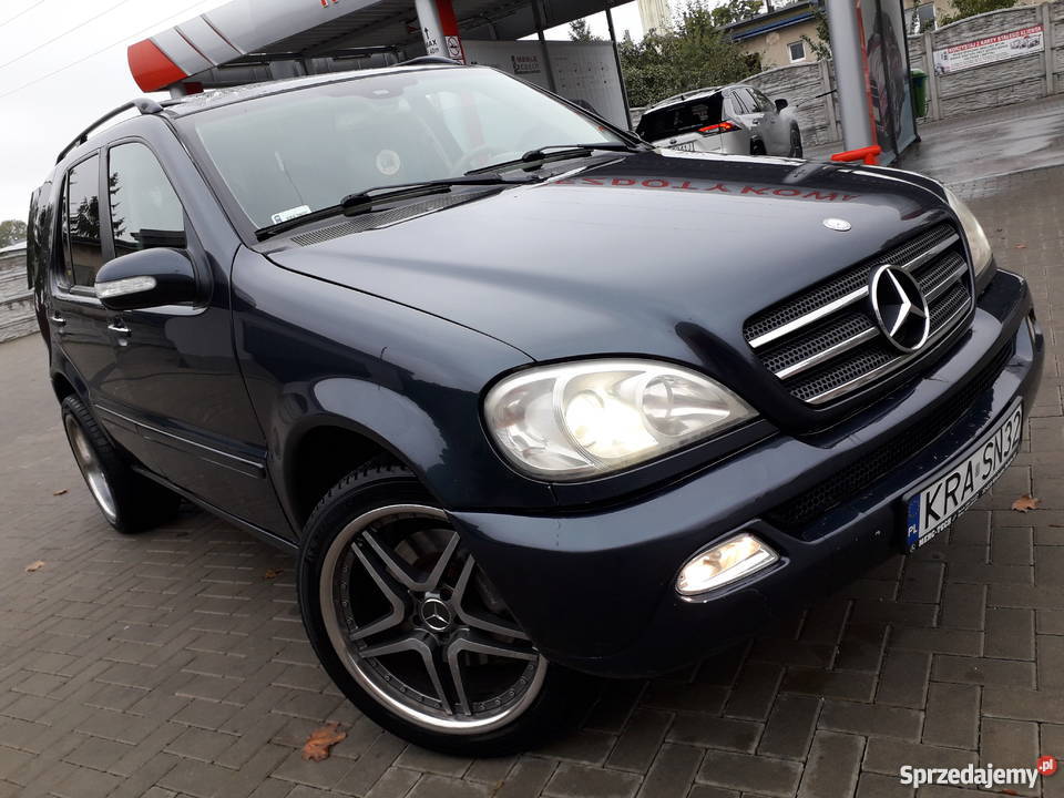 Mercedes ML 50 Benzyna Gaz Felga 20 Jasne VAT marża Ostrów Wielkopolski