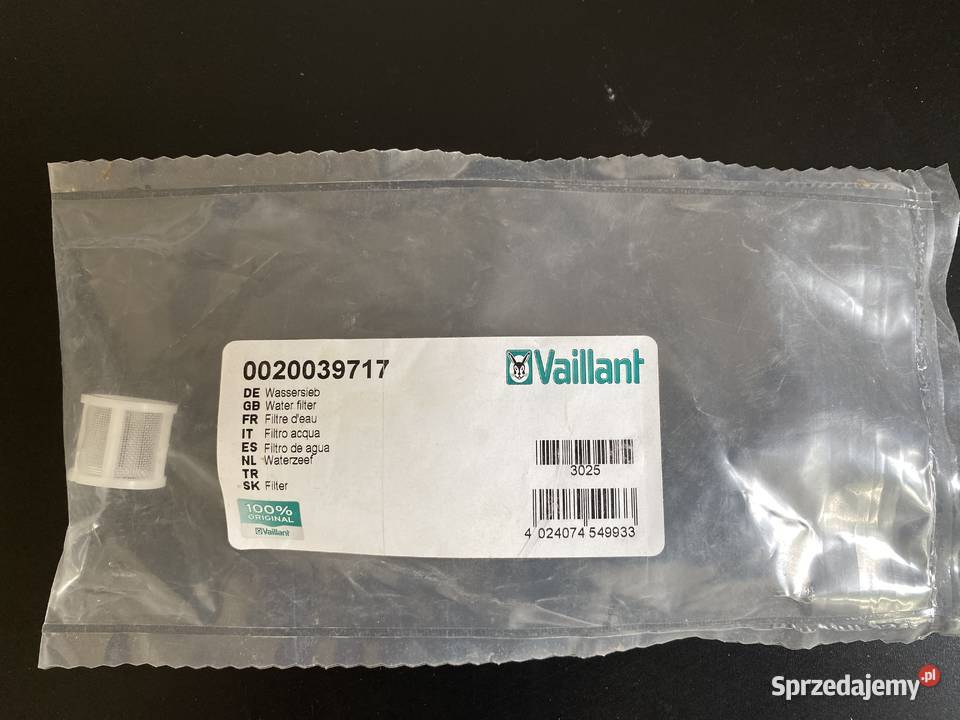 Filtr wody Vaillant 0020039717 Rzeszów