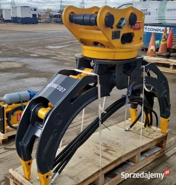 Chwytak hydrauliczny obrotowy sortujący małopolskie Maków Podhalański