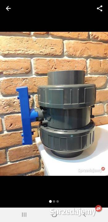 Zawory kulowa pvc 110mm PN10 łódzkie Tomaszów Mazowiecki