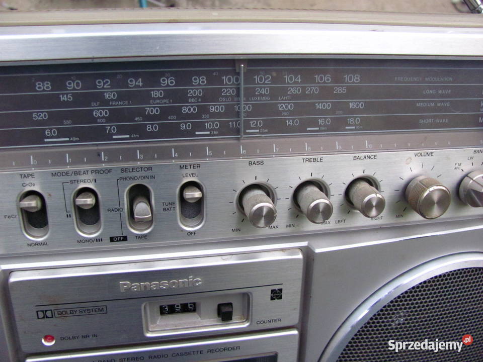 Radio radiomagnetofon przenośny Panasonic RX5500 Łódź
