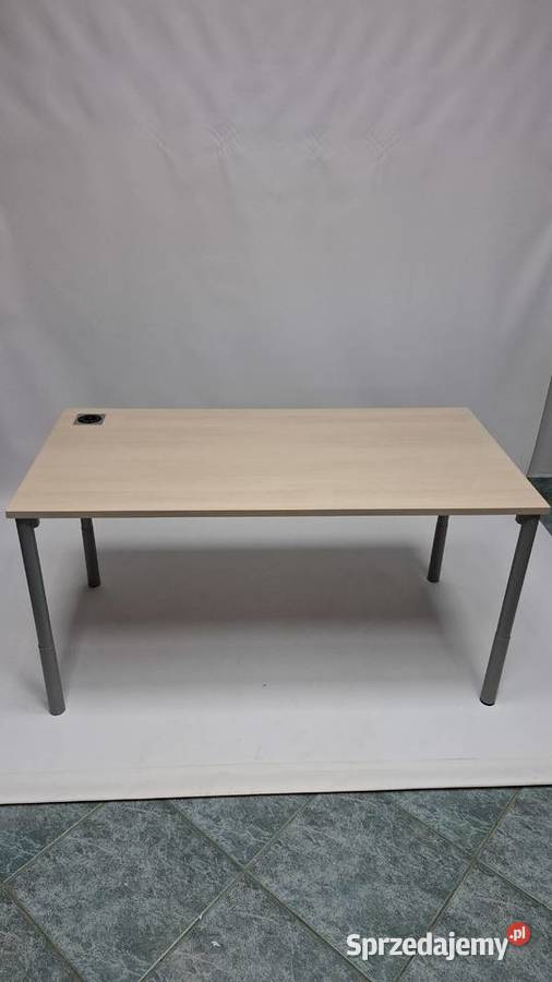 Biurko proste Martela 140x80 orzech rockfordbiel Poznań