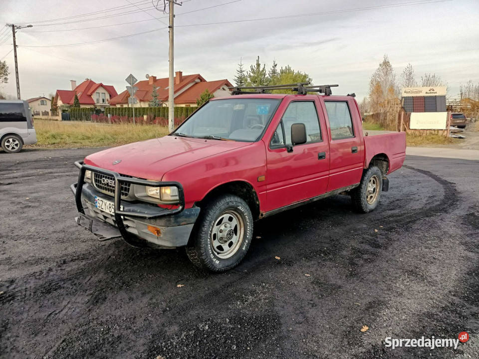 Opel Campo Opel Campo 25D 76 4x4 93r czerwony Opel Tarnów