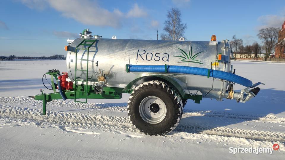 Wóz asenizacyjny 6000 litrów ROSA beczkowóz nieuszkodzony Goliaty