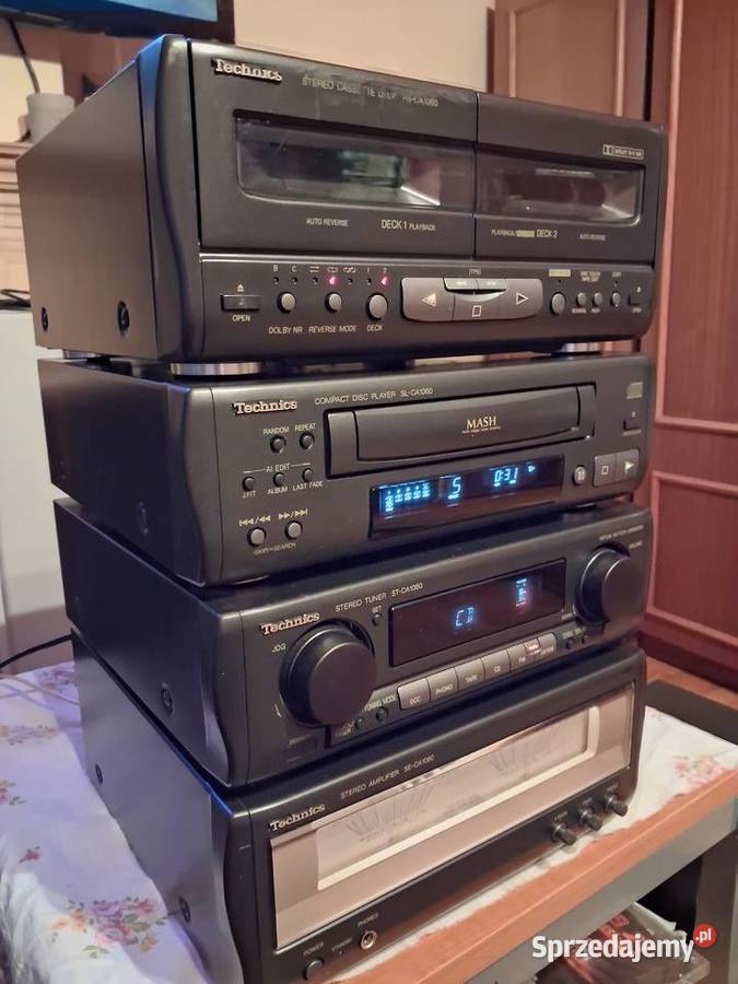 Legendarna mini wieża Technics CA1060 pilot Chorzelów