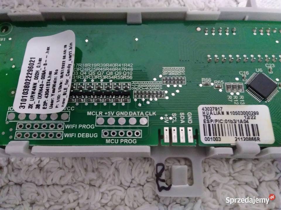 Kompletny panel sterowania Pralkosuszarka CANDY