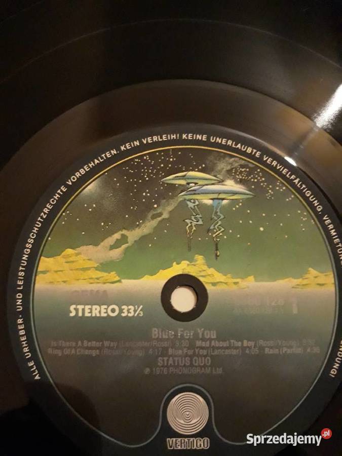 STATUS QUO Blue for You 1976 Rzeszów sprzedam