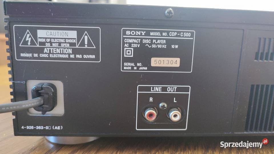 Zmieniarka Sony Cdpc500 Korczyna sprzedam