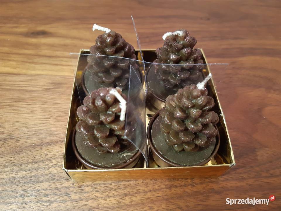 Świeczka Tealight Choinka 4 sztuki Warszawa